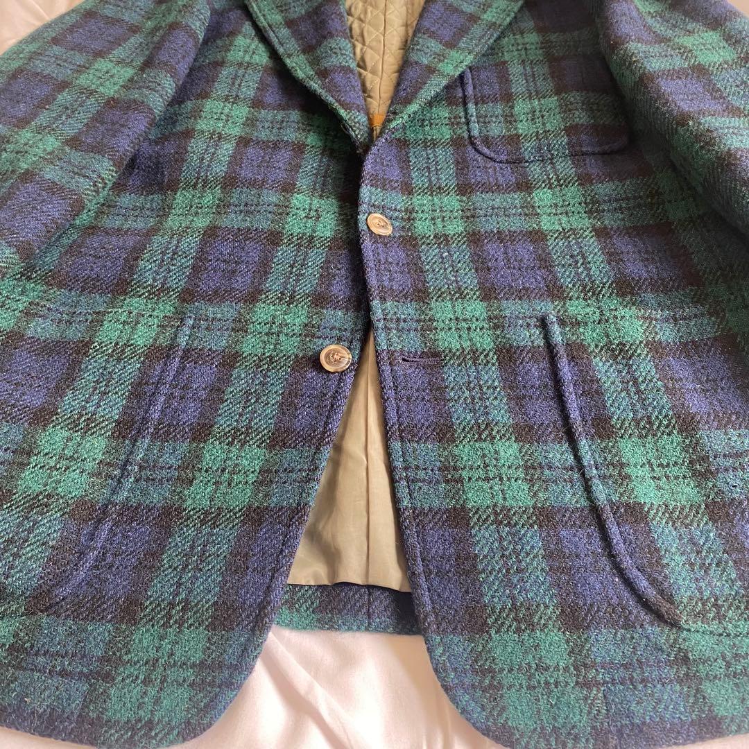 専用 80s llbean テーラードジャケット ブラックウォッチ Lサイズ