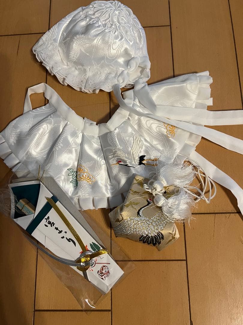 正絹豪華着物　お宮参り用小物セット