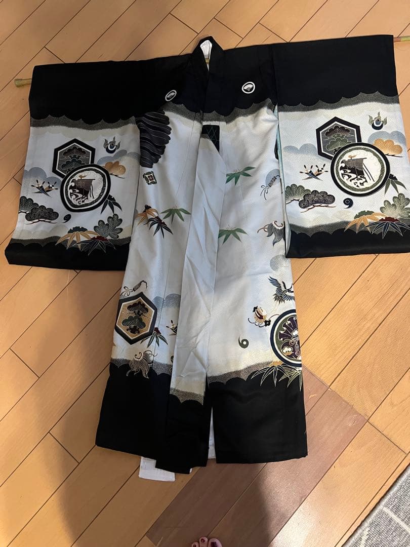 正絹豪華着物　お宮参り用小物セット