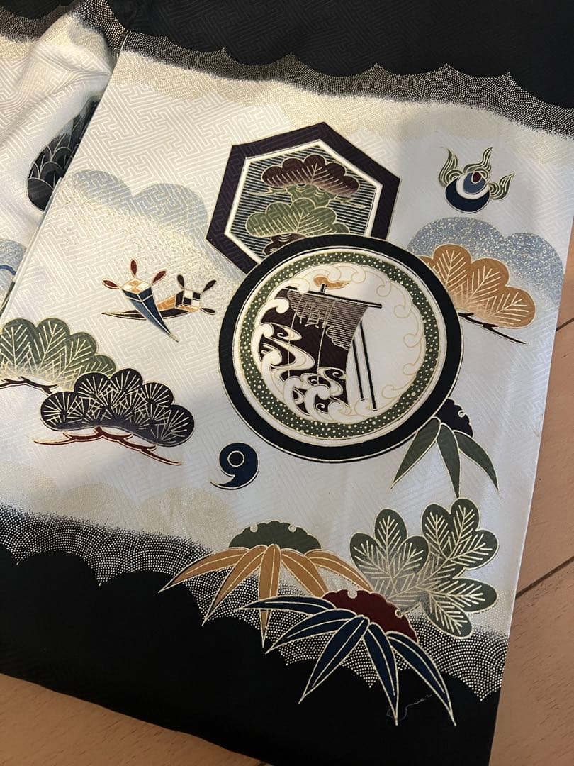 正絹豪華着物　お宮参り用小物セット