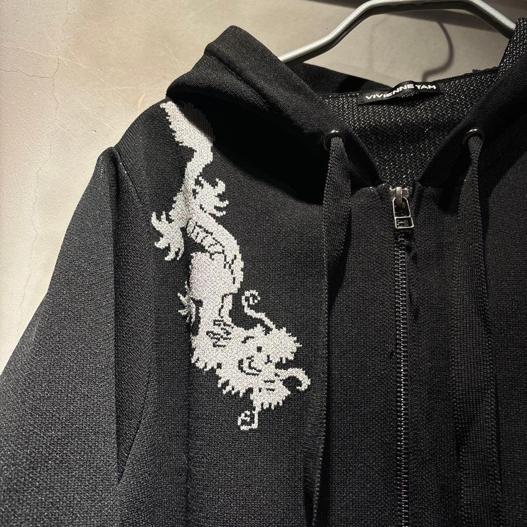 ヴィヴィアンタム　viviennetam ニットパーカー　38 試着のみ