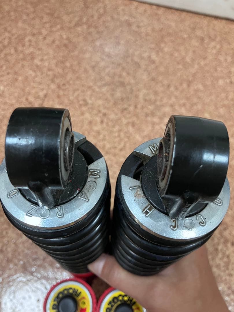 マルゾッキ AG 3 ダブルスプリング　穴芯間360mm　当時物　箱付