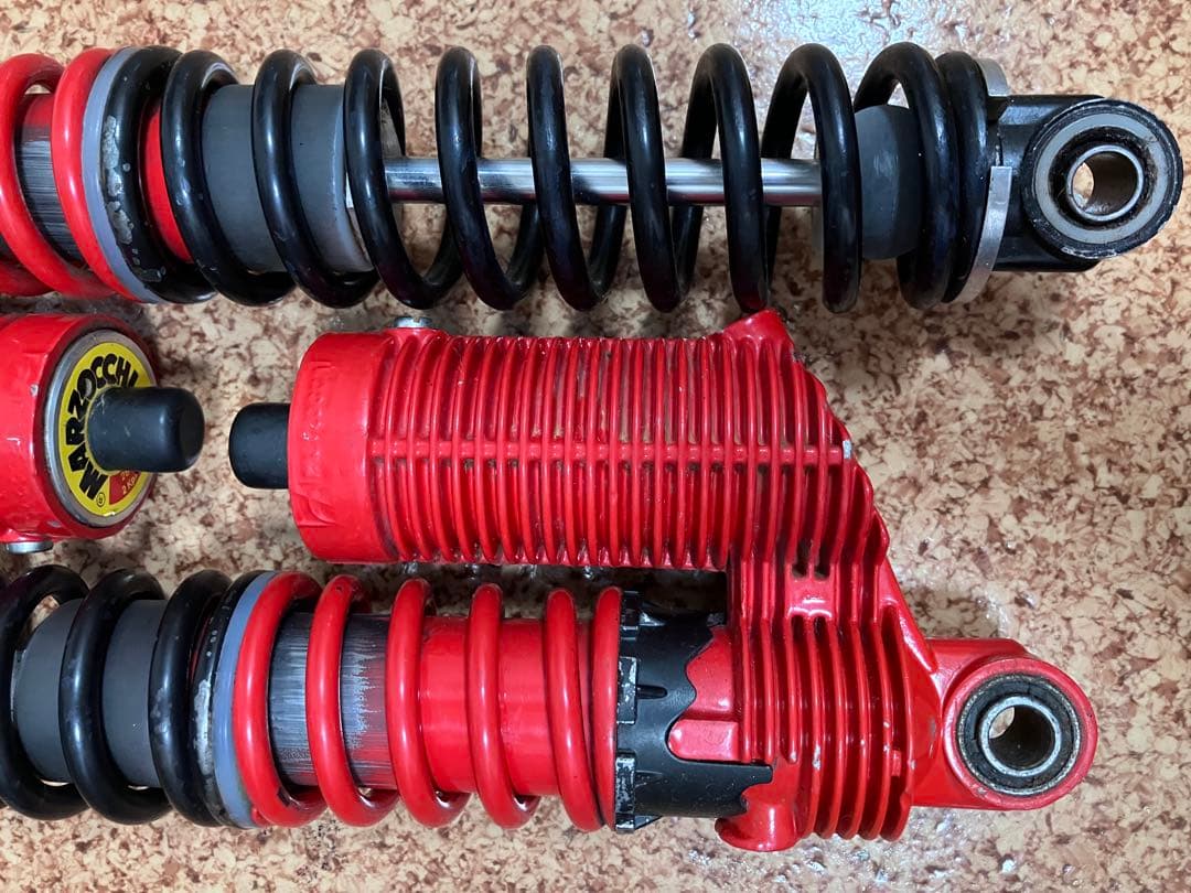 マルゾッキ AG 3 ダブルスプリング　穴芯間360mm　当時物　箱付