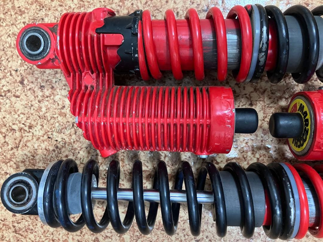 マルゾッキ AG 3 ダブルスプリング　穴芯間360mm　当時物　箱付