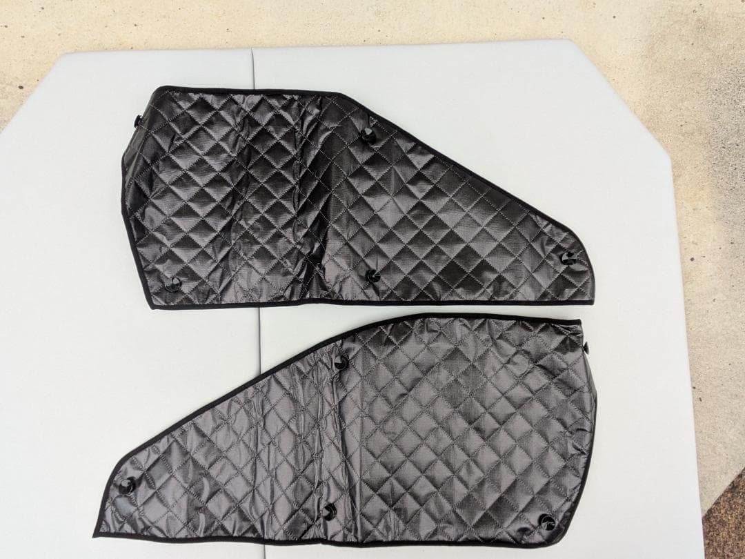 アウトランダーPHEV GN0W BMSブラックアルミサンシェード