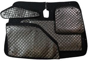 アウトランダーPHEV GN0W BMSブラックアルミサンシェード