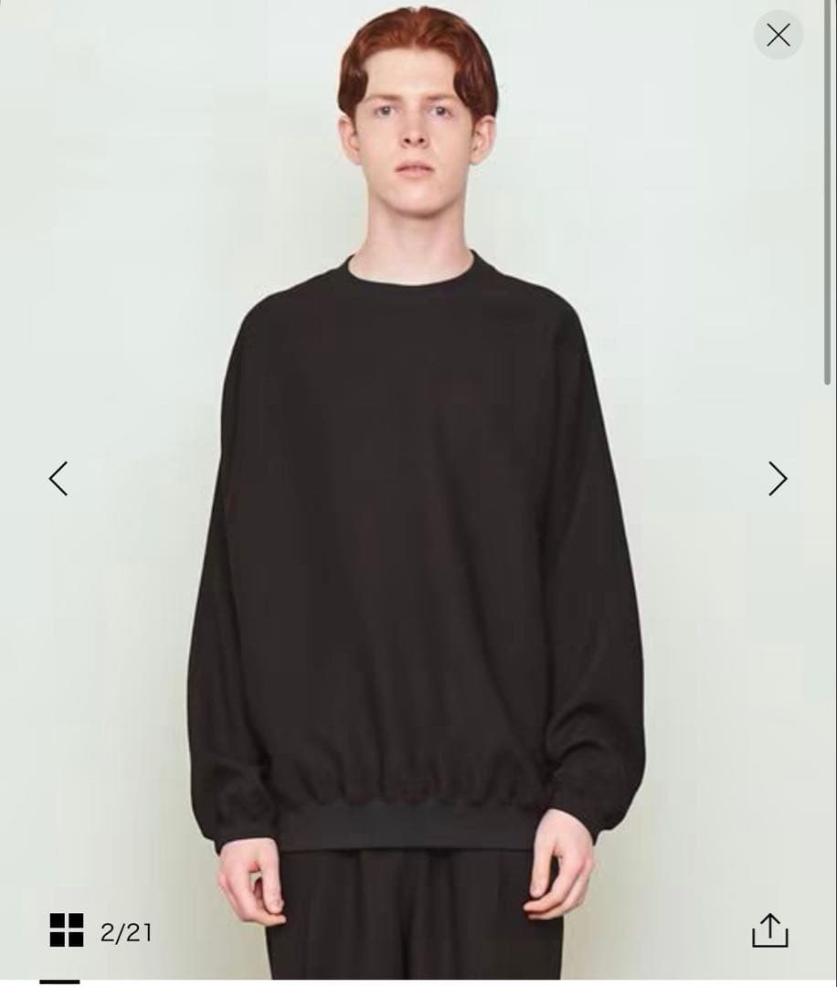 UNITED ARROWS & SONS RIB CREW/クルーシャツ