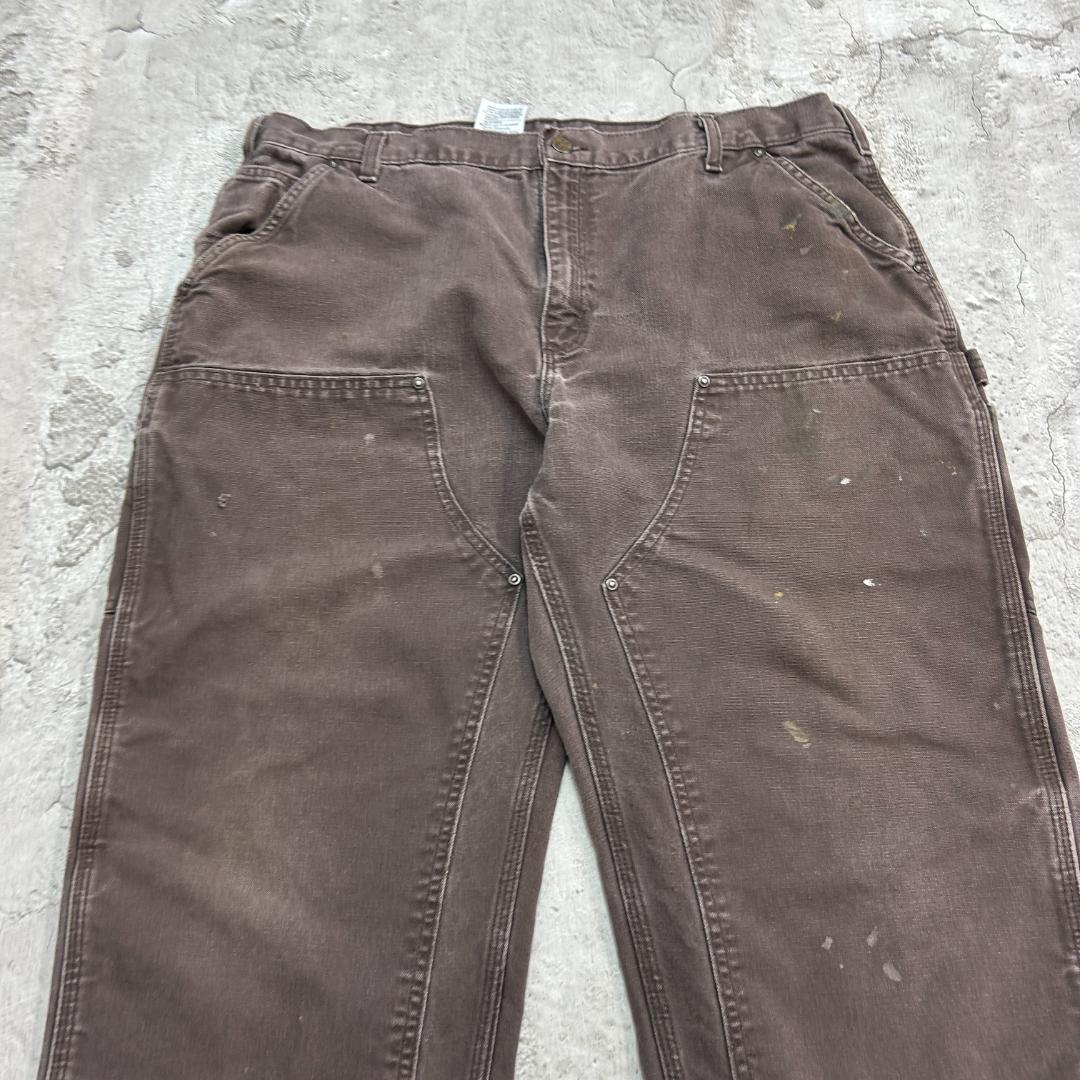 .*様 Carhartt　ダブルニーダックペインターパンツ　W39　ダークブラウ