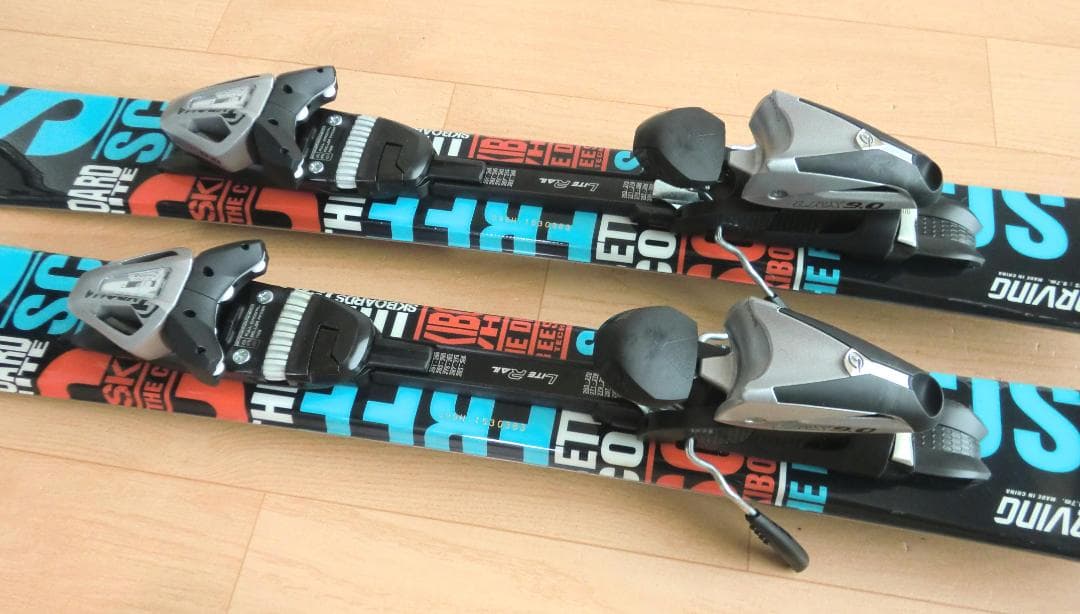 ■■送料無料■CARVING■ショートスキー■99cm■調整ビン付■■