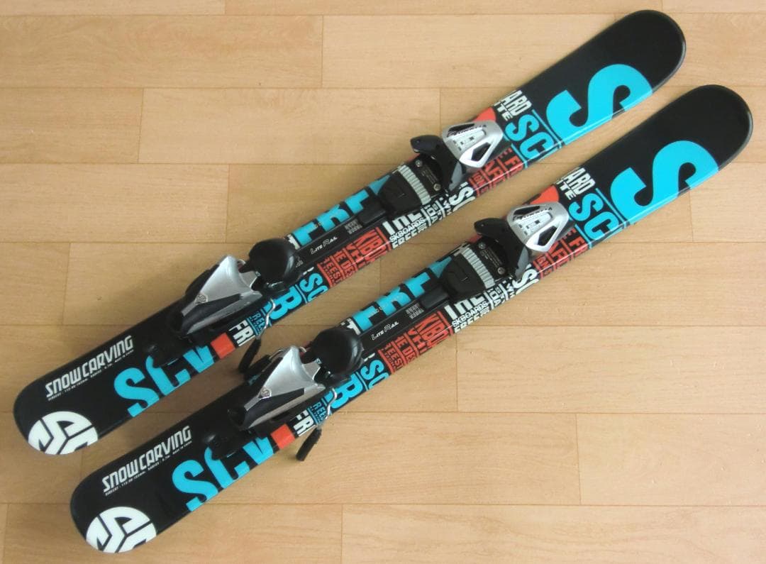 ■■送料無料■CARVING■ショートスキー■99cm■調整ビン付■■