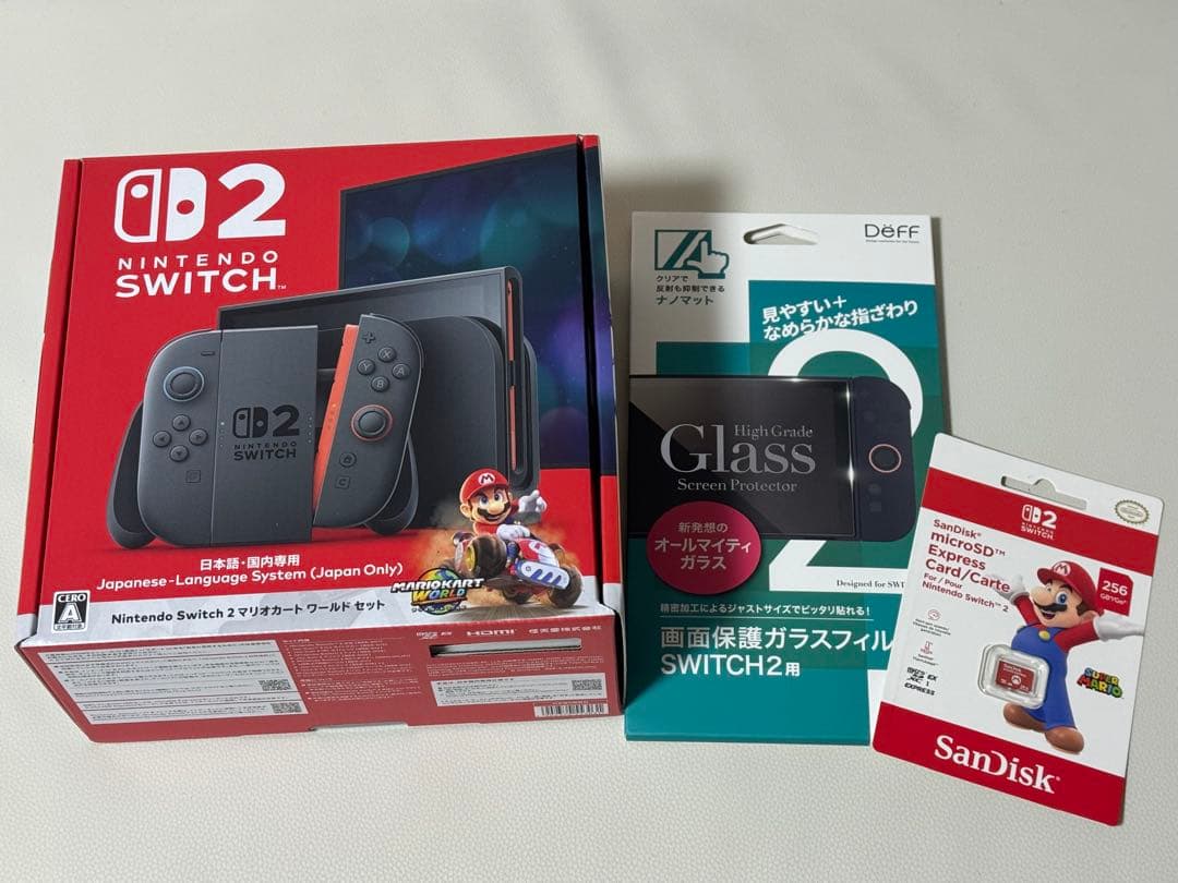 【新品未開封】Nintendo Switch 2 マリオカート ワールドセット
