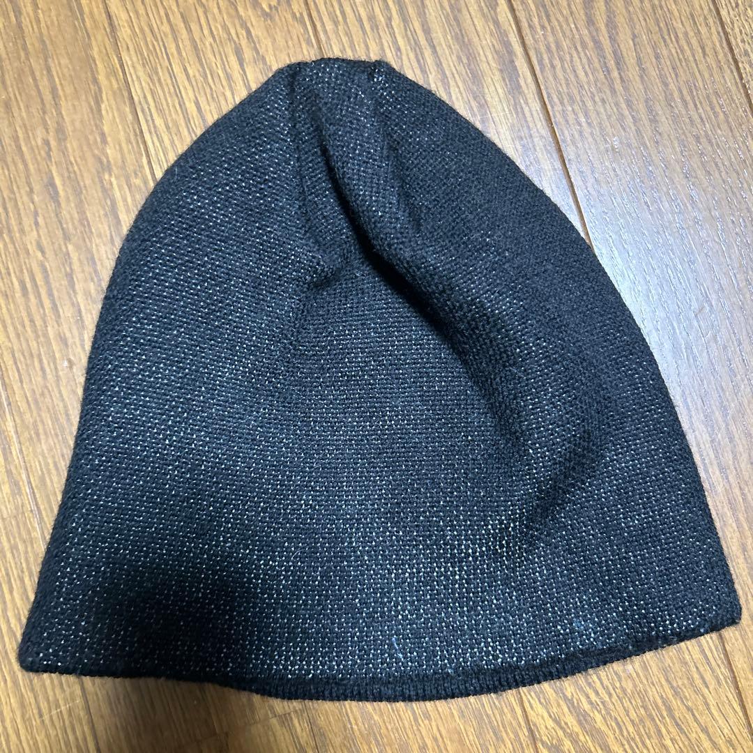 ライ　A BATHING APE ブラック ニット帽