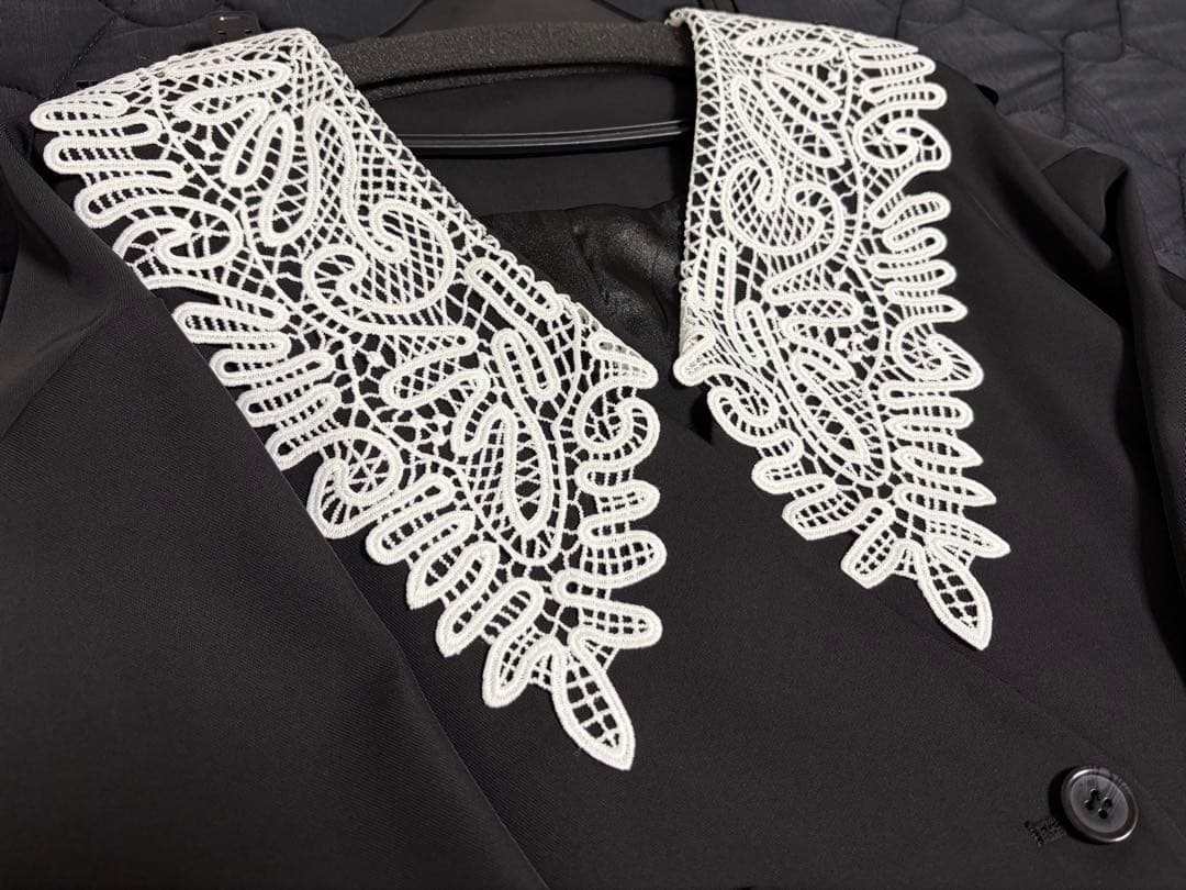 et.UNiVER Big collar セットアップ パンツドレス