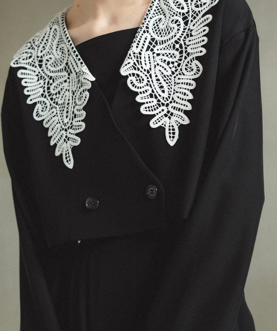 et.UNiVER Big collar セットアップ パンツドレス