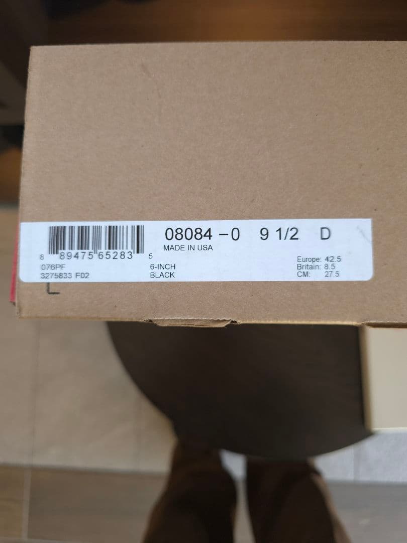 RED WING 　アイアンレンジャー　ブラック