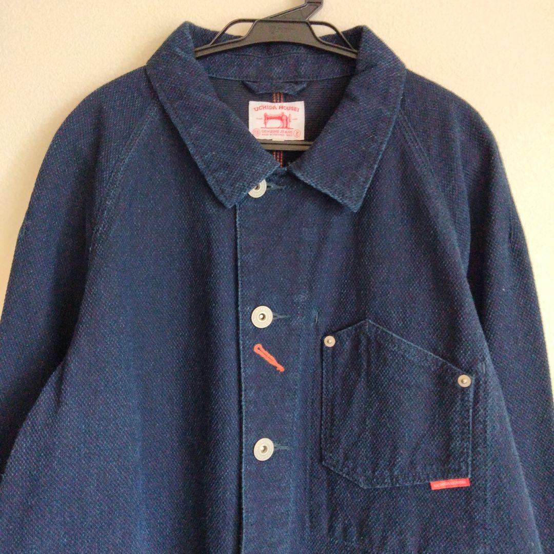 SUNU☆内田縫製 岡山 デニム ジャケット 男女兼用 Lサイズ