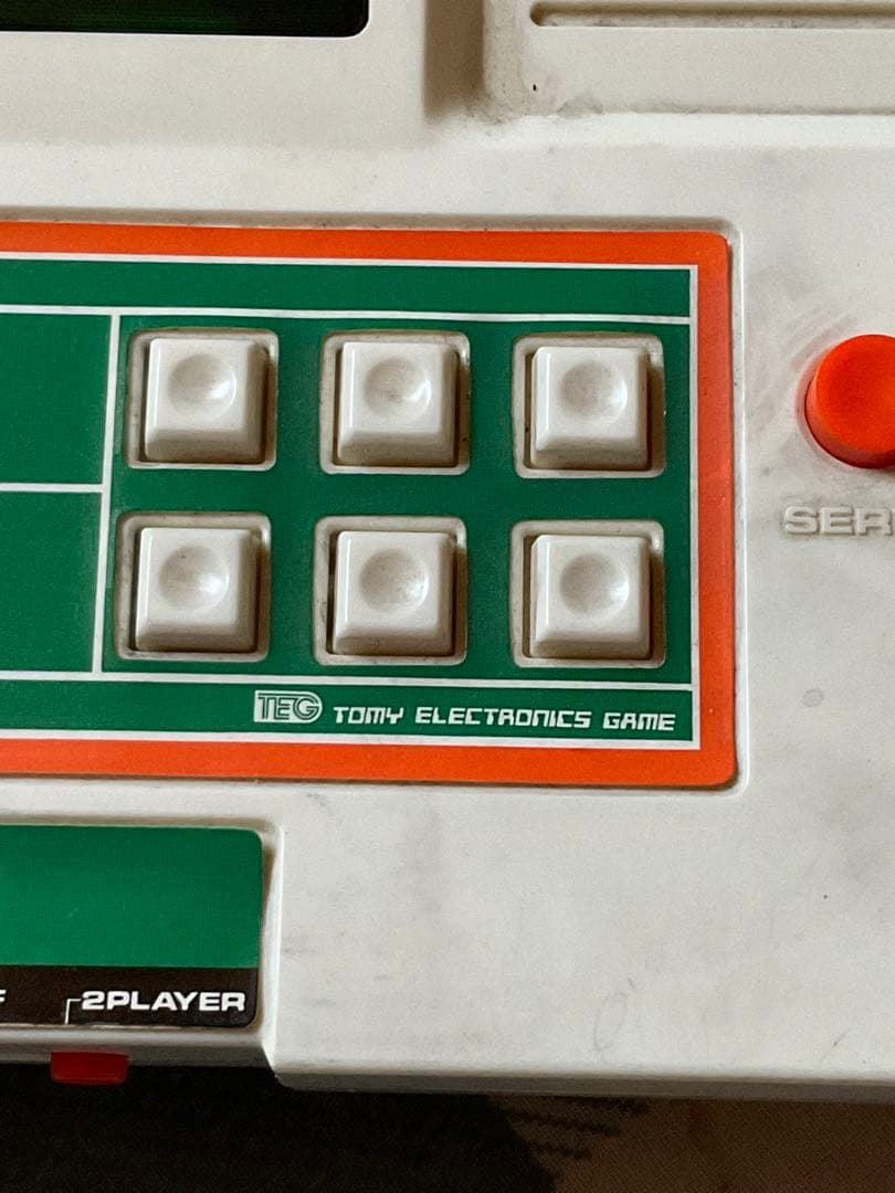 TOMY（現、タカラトミー）テニス。ポータブルゲーム機【作動不確認に付き？】