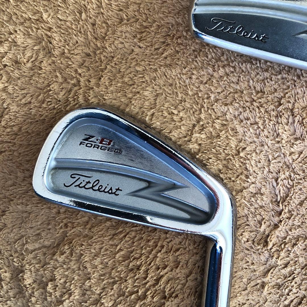 【希少】タイトリストZ・M FORGED アイアン 6本 Z・B 4番の計７本