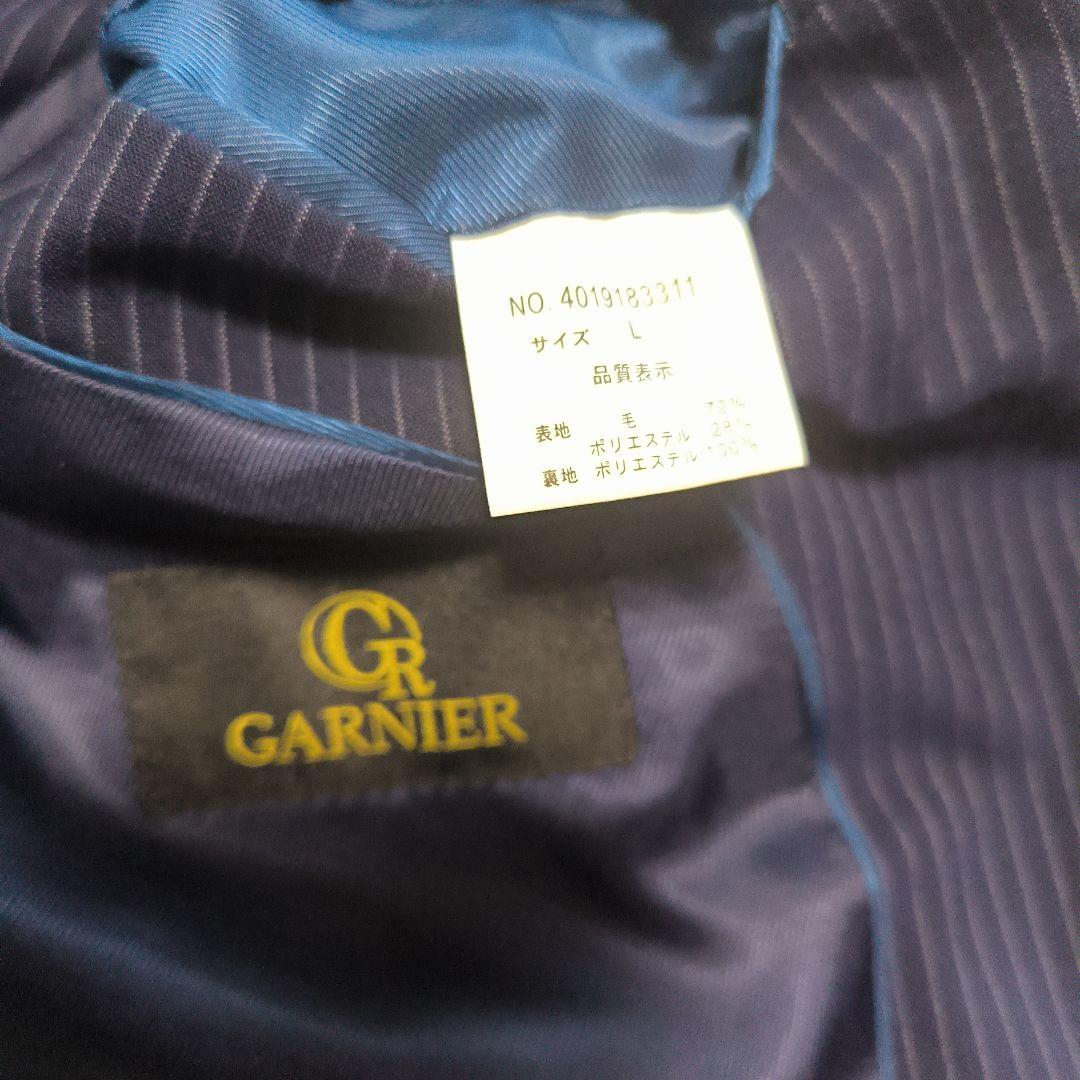 GARNIER ネイビー 3Pスーツ　Lサイズ
