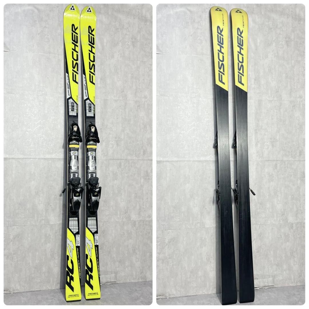 フィッシャー FISCHER RC4 WC GS スキー板 173cm イエロー
