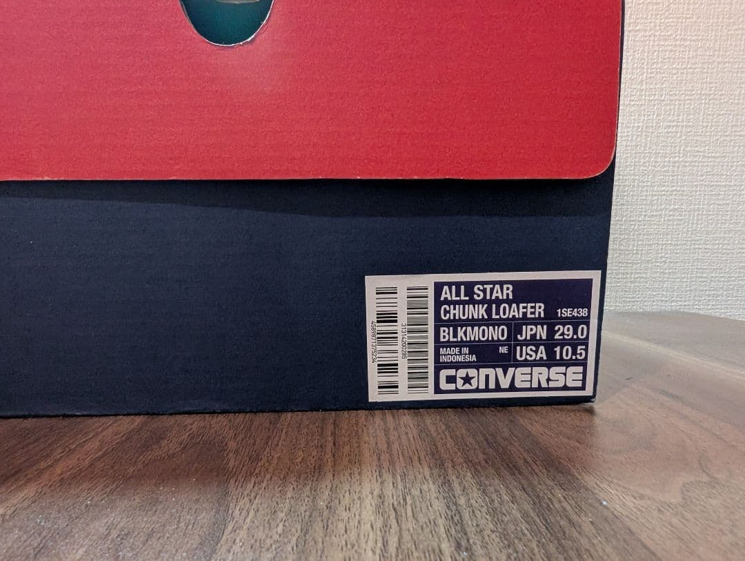 靴 ALL STAR CHUNK LOAFER 29cm