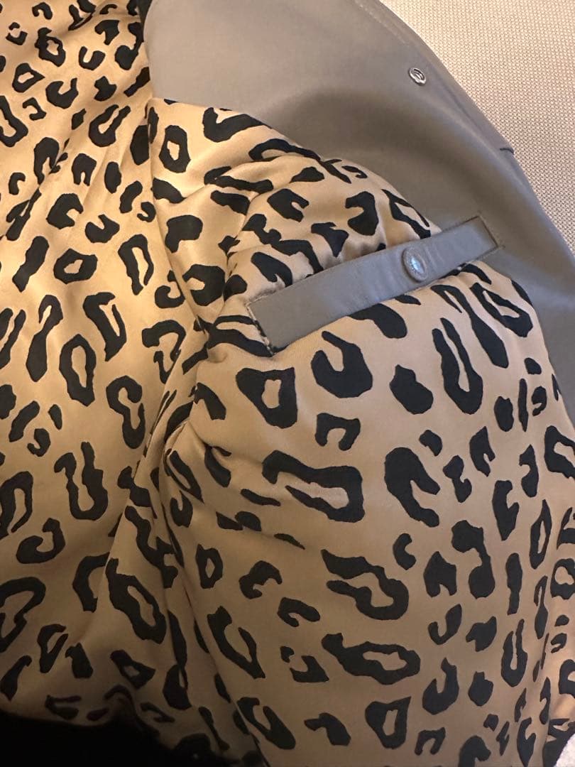 【WACKO MARIA】LEATHER VARSITY JACKET