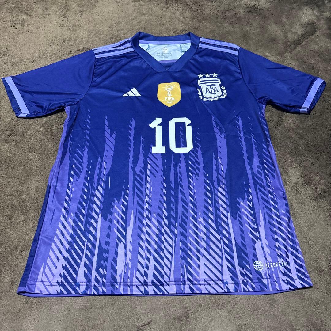 【激レア】アルゼンチン代表2022 アウェイユニフォーム #10 リオネルメッシ
