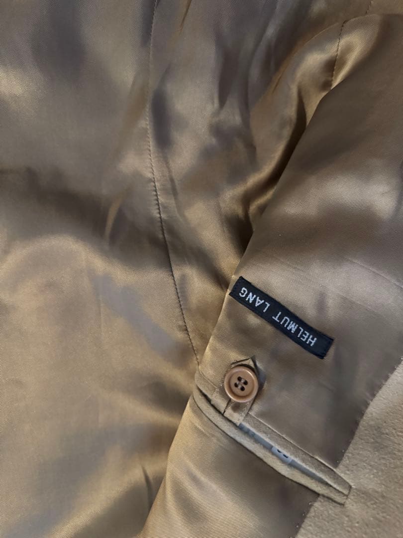HELMUT LANG velvet テーラードジャケットL