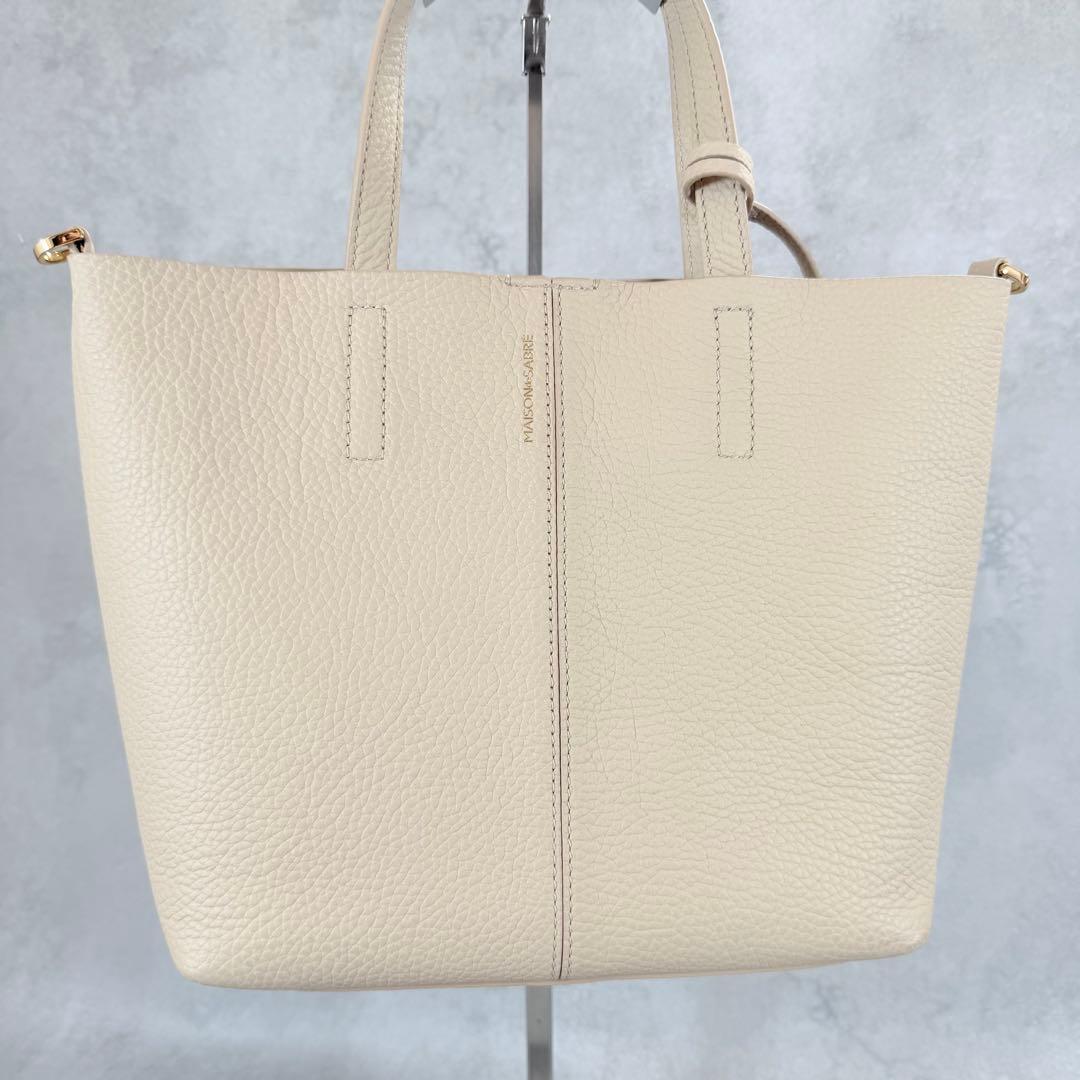 Maison de Sabre メゾンドサブレ　スモールソフトトート　バッグ