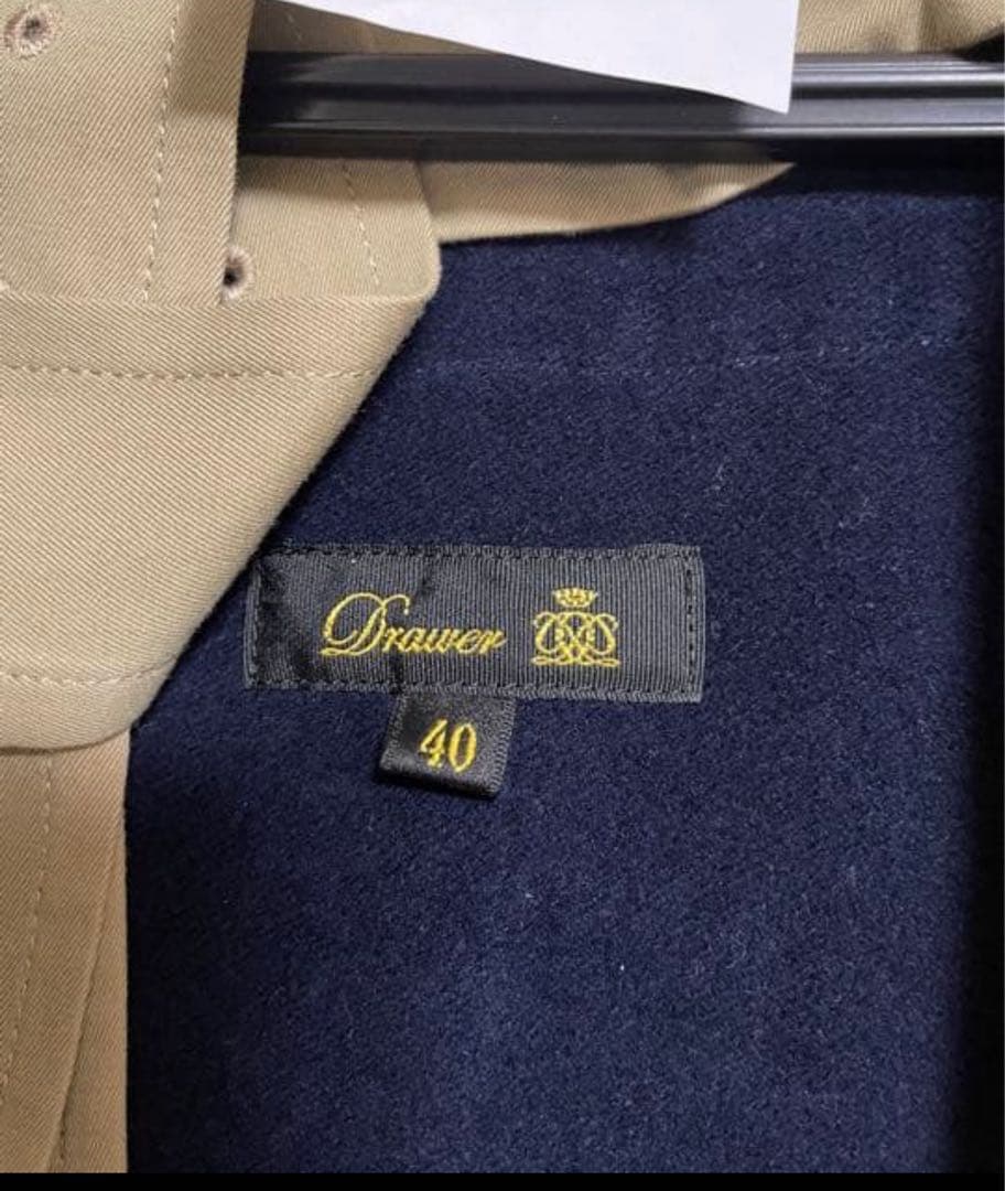 ドゥロワー　トレンチコート　40