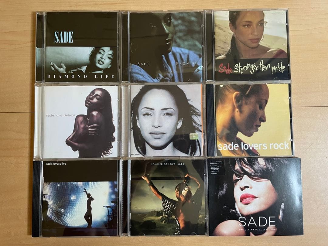 Sade アルバム9枚 LIVE DVD 2枚セット