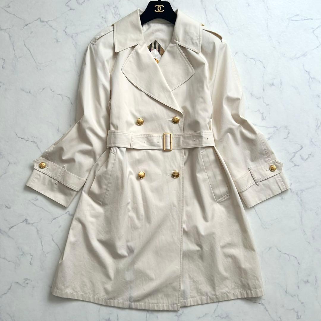 Burberrys ヴィンテージ 金ボタン トレンチコート 9AR 美品