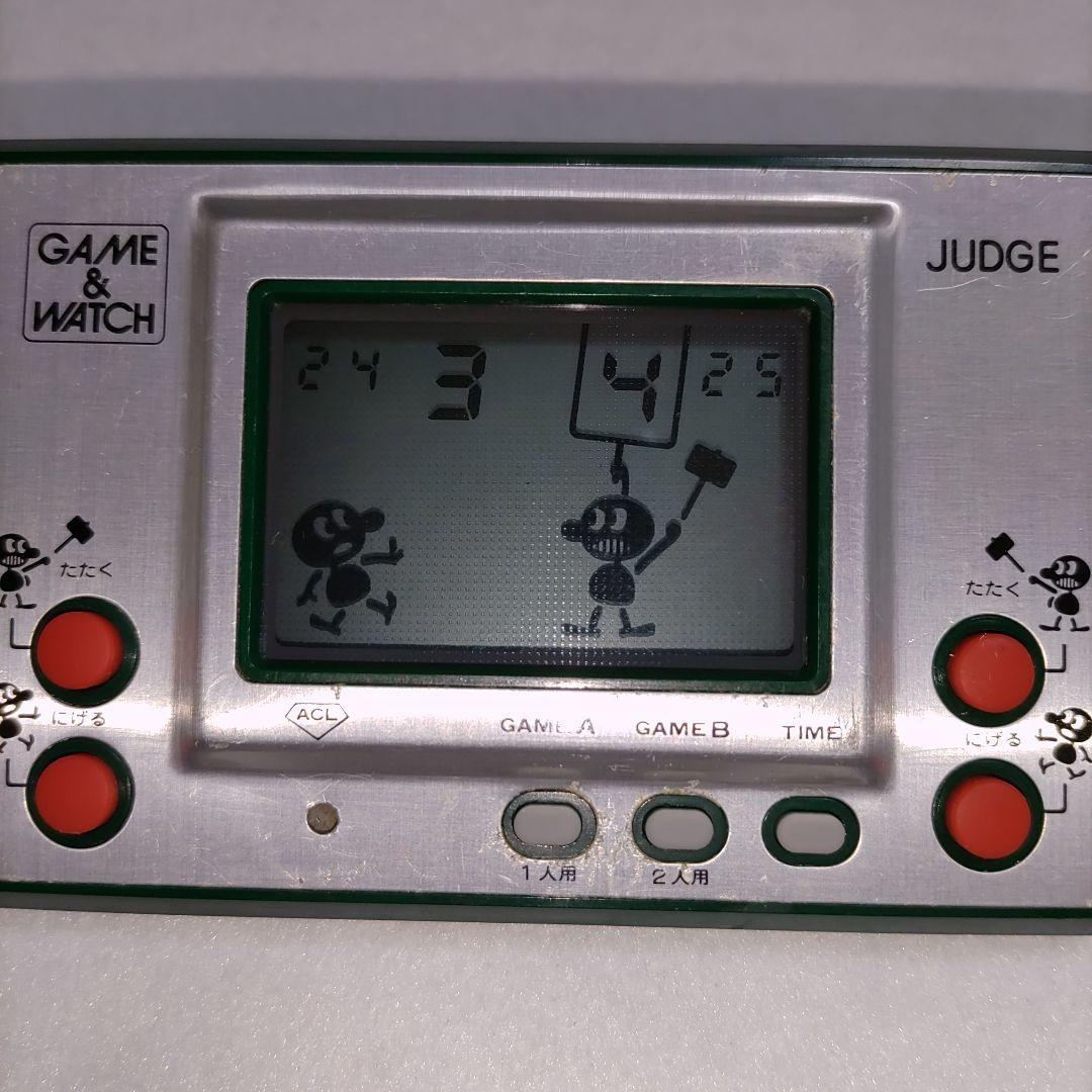 ゲーム＆ウォッチ　ジャッジ前期版 モスグリーン