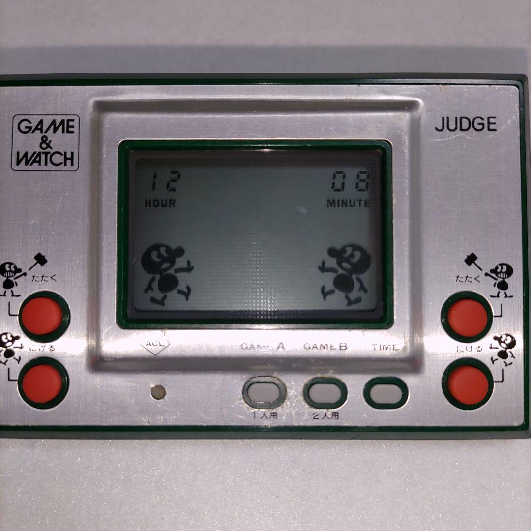 ゲーム＆ウォッチ　ジャッジ前期版 モスグリーン