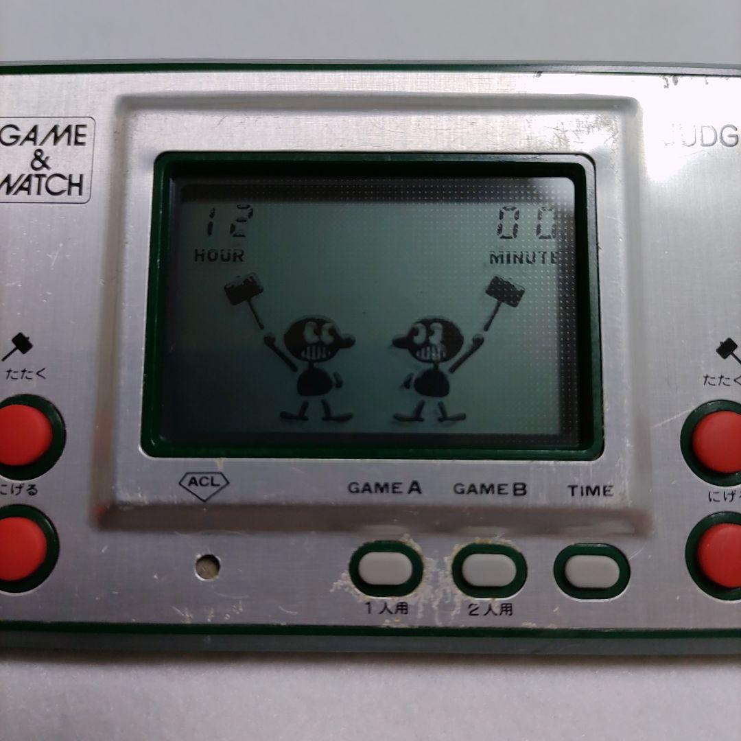 ゲーム＆ウォッチ　ジャッジ前期版 モスグリーン