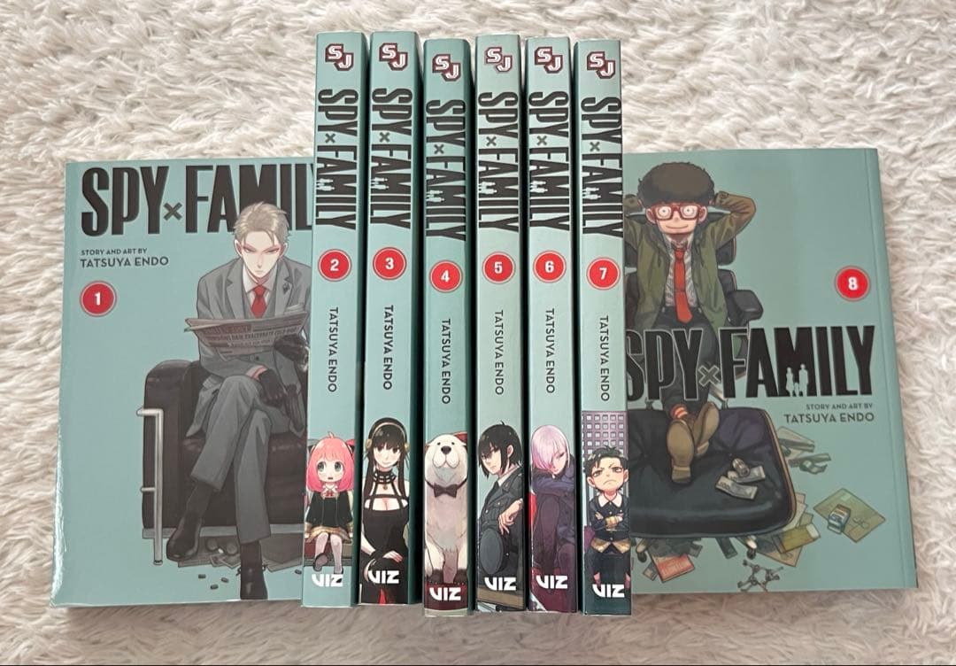 【英語】SPY×FAMILY スパイファミリー 1〜8巻