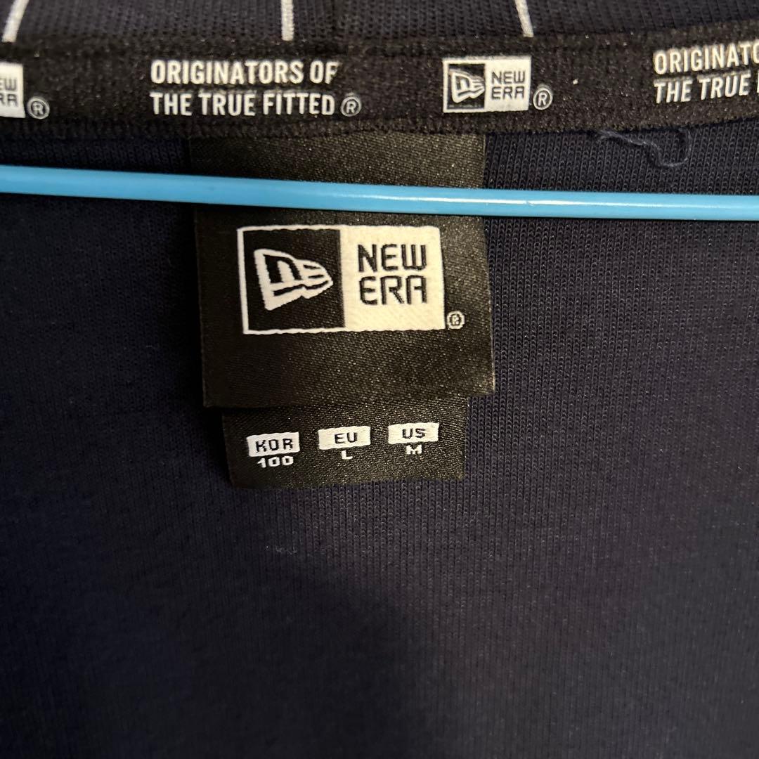 【レア】フルジップ　パーカーヤンキース ピンストライプ ニューエラ　ジャケット