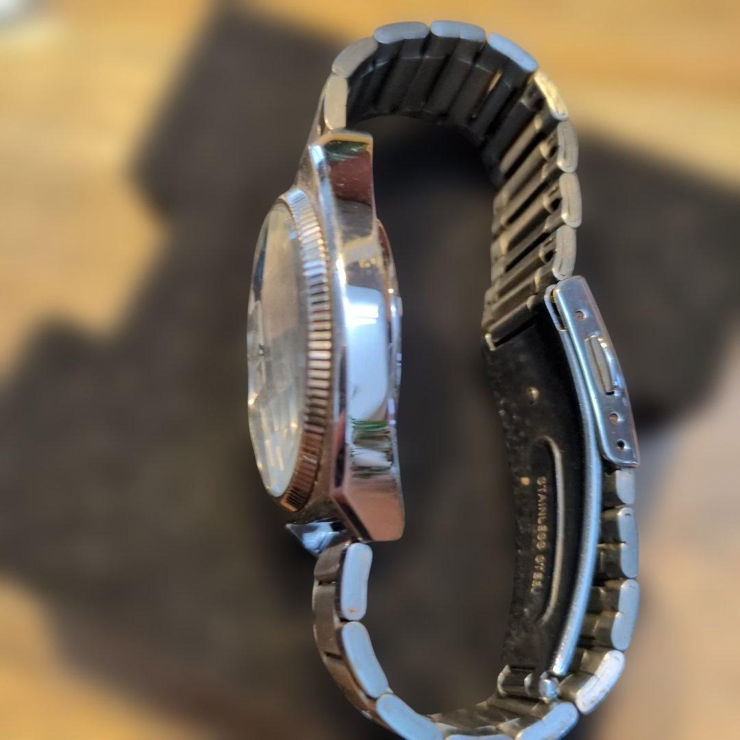 ORIENT 自動巻き時計 デイデイト表示 EU 04CO【レトロ】