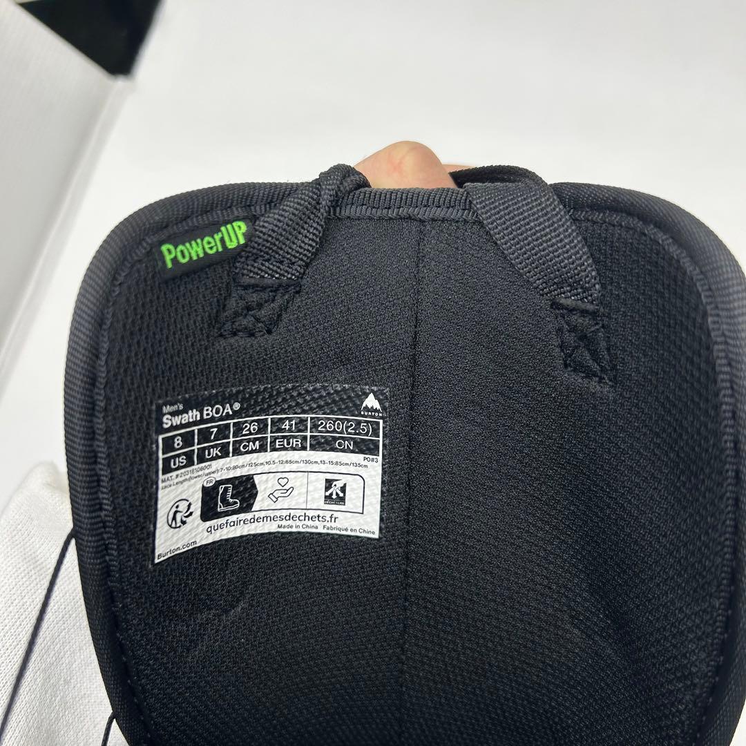 【新品】BURTON SWATH BOA 26cm 新モデル