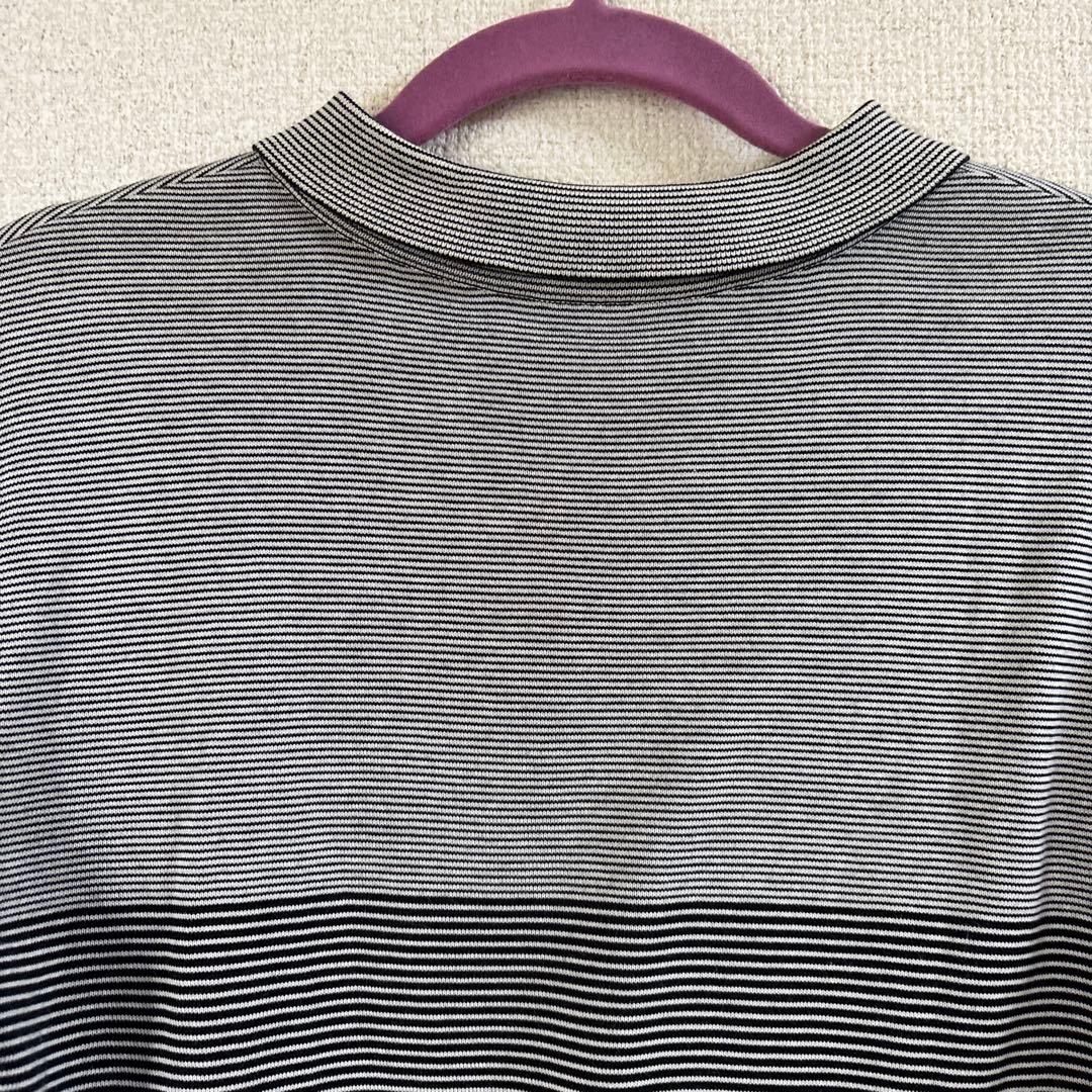 CHANEL ストライプ ポロシャツ 半袖