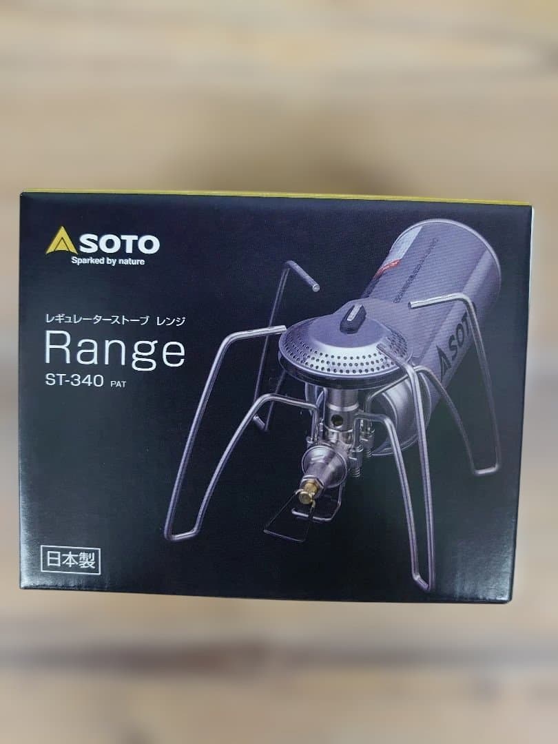 SOTO、レギュレーターストーブ レンジ、ST-340、新品未開封、送料込