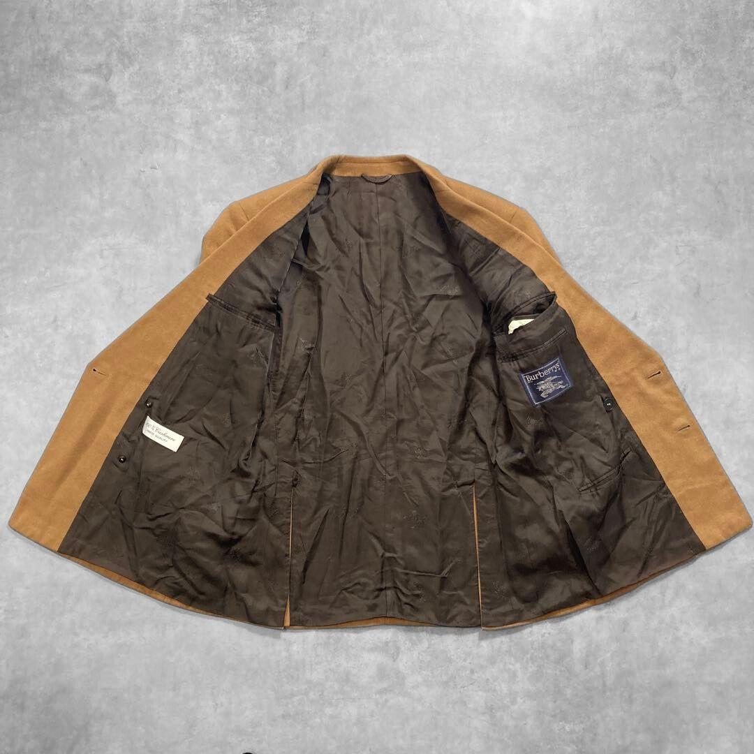 Burberrys カシミヤ 100% 金ボタン ダブルジャケット キャメル M
