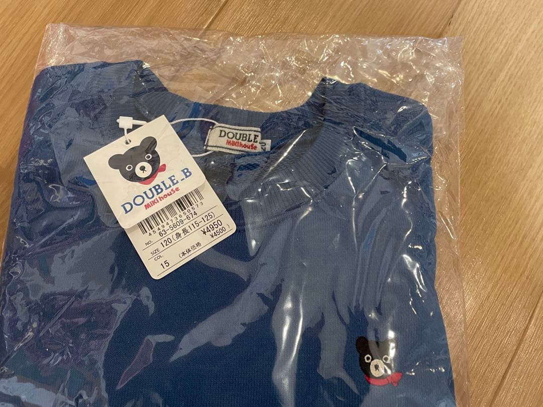 MIKI HOUSE DOUBLE B トレーナー 120cm
