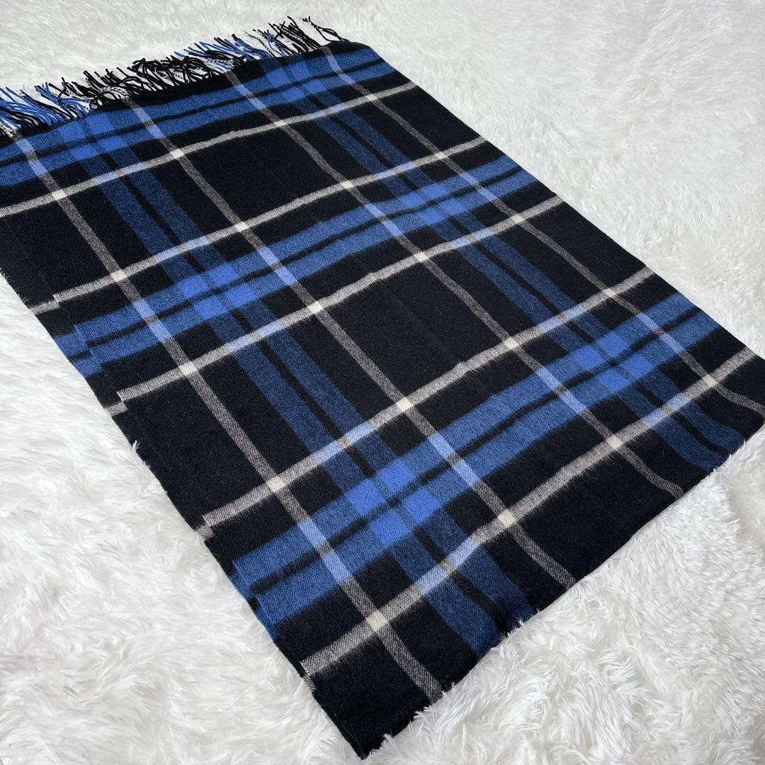 【美品】TWEEDMILL カレドニア・チェック マフラー　ストール　英国製