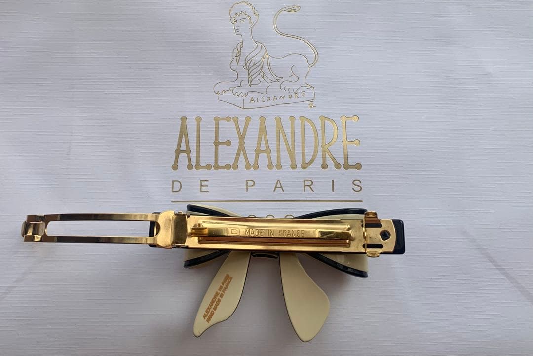 ALEXANDRE DE PARIS リボン バレッタ