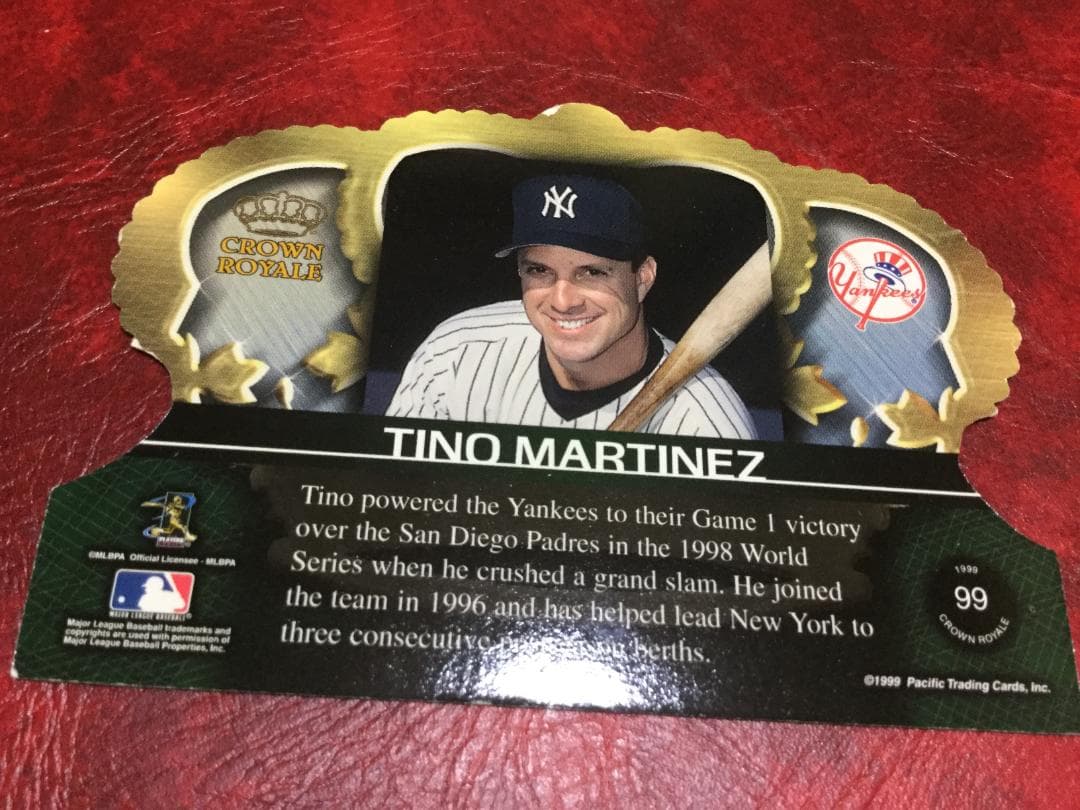 ティノ・マルチネス　メジャーリーグ　トレーディングカード