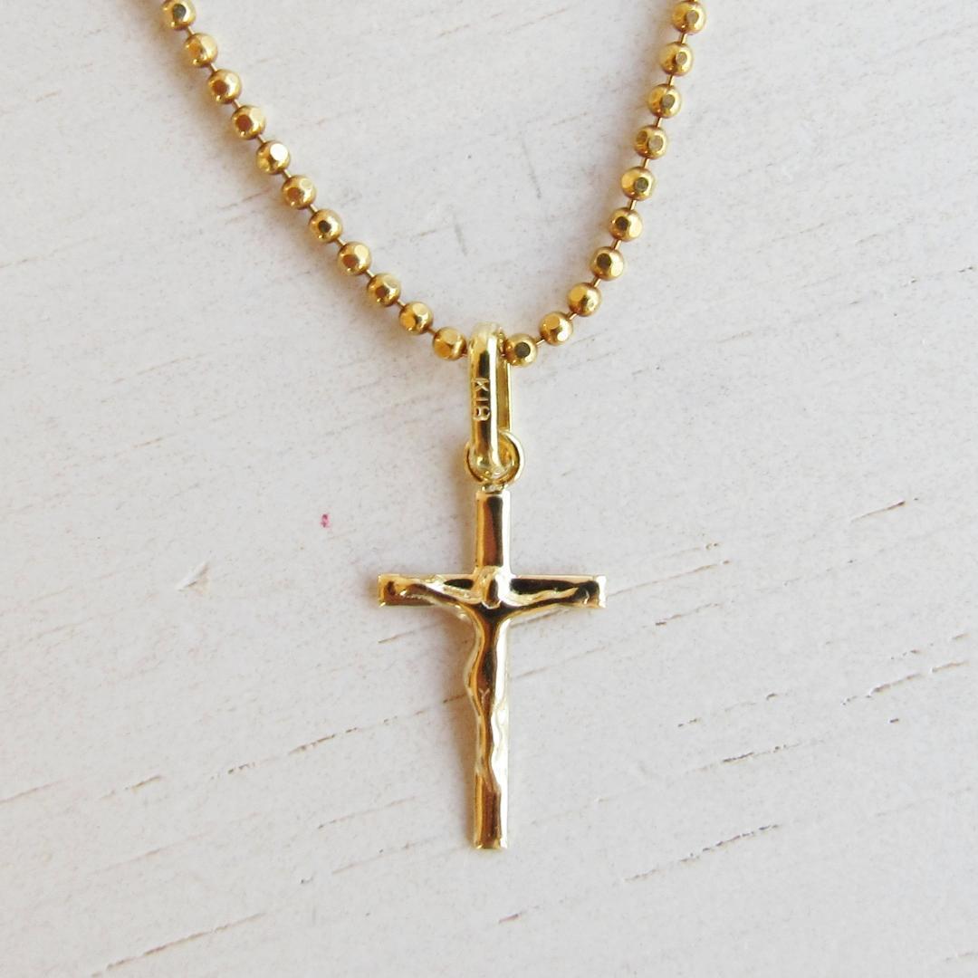 SALE‼️K18 18K クロス ネックレス トップ クロストップ 本物