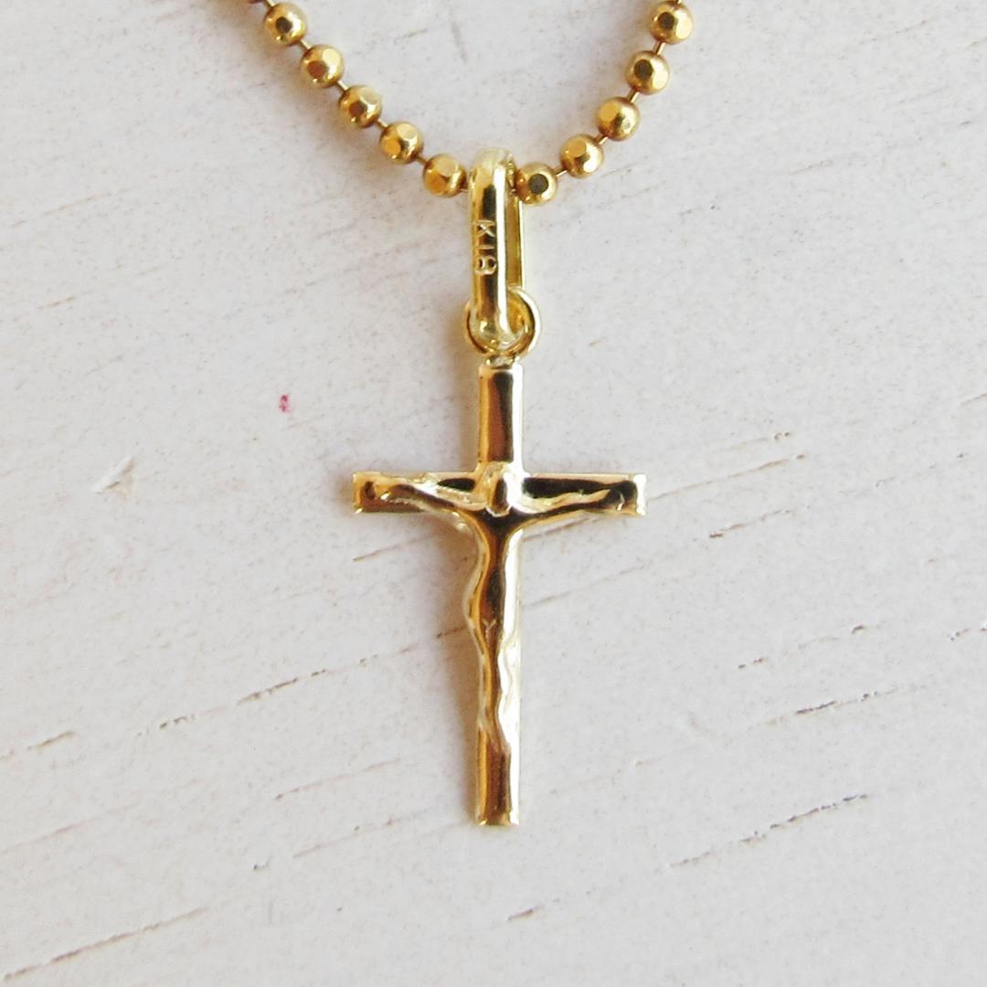 SALE‼️K18 18K クロス ネックレス トップ クロストップ 本物