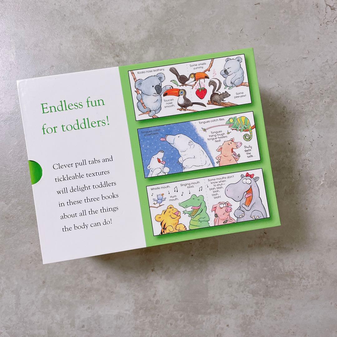 Van Fleet Sniff! Lick! Munch! 仕掛け絵本3冊セット