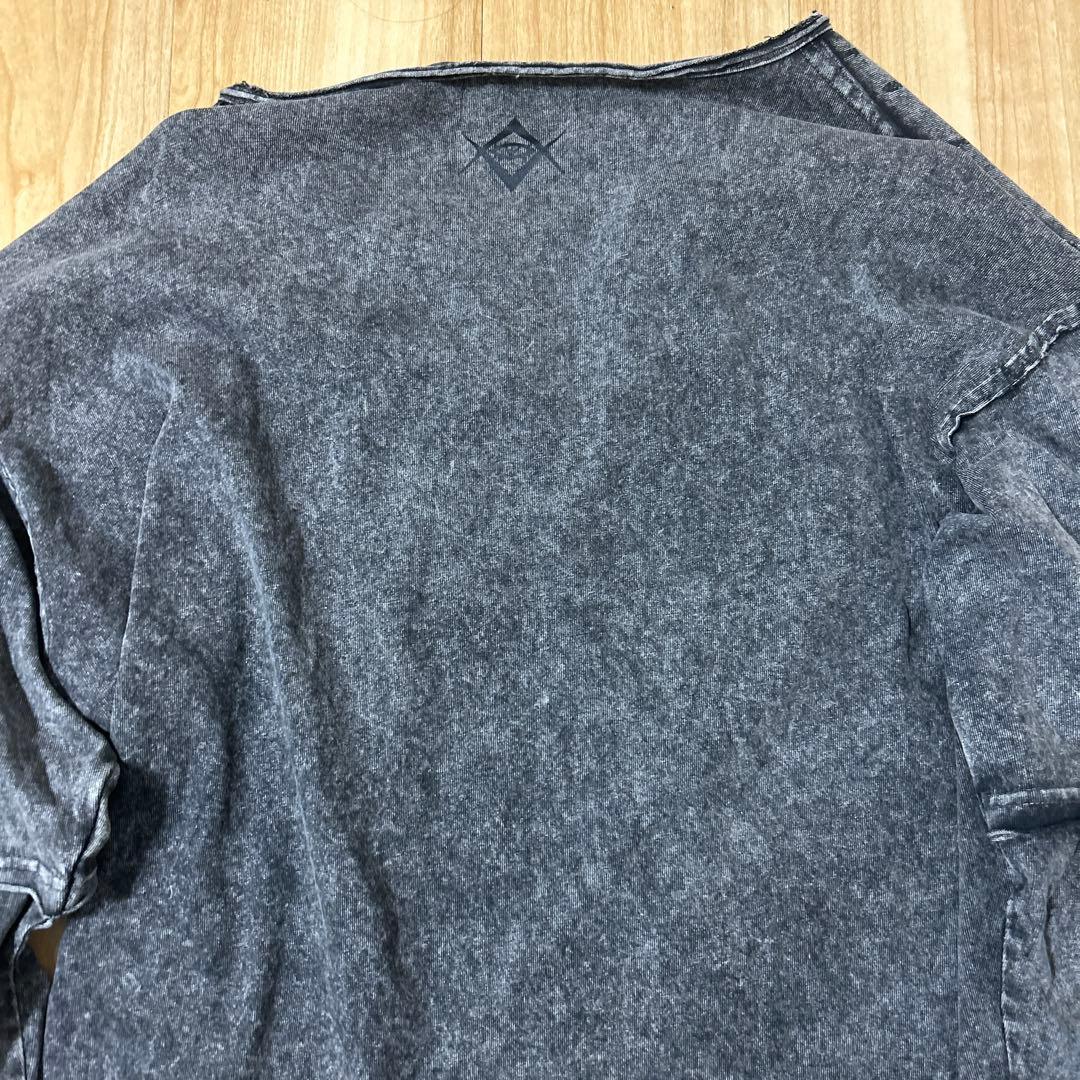 REFLEM/レフレム グランジレイヤードロンT グレー　良品✨